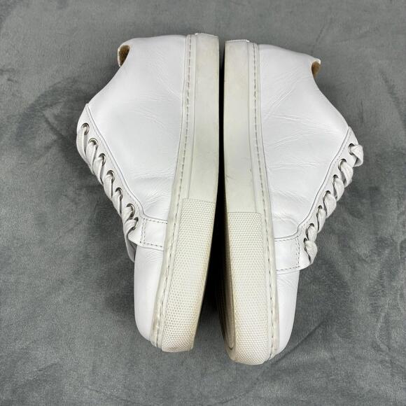 Thursday Boot Company Premier Low Top White Leather Sneakers Womens Size 6 - Picture 6 of 15